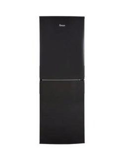 Swan Sr9081B 55Cm Wide Frost Free Fridge Freezer - Black